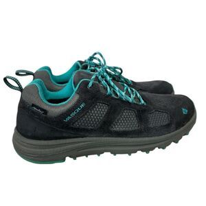 Vasque Black and Teal Women's hiking shoes